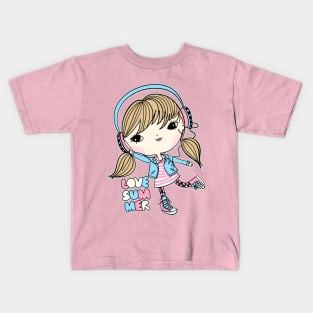 Love Summer Girl Kids T-Shirt